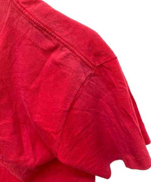 stussy（ステューシー）stussy (ステューシー) プリントTシャツ レッド サイズ:Lの古着・服飾アイテム