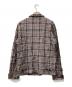 COMME des GARCONS HOMME (コムデギャルソン オム) チェック縮絨ジャケット グレー サイズ:M：14000円