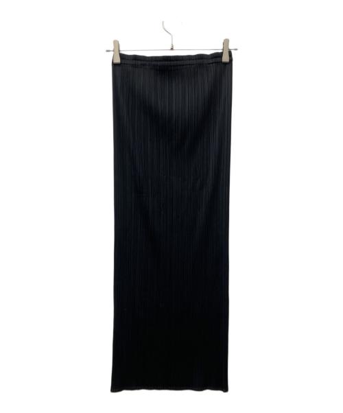 PLEATS PLEASE（プリーツプリーズ）PLEATS PLEASE (プリーツプリーズ) プリーツスカート ブラック サイズ:2の古着・服飾アイテム