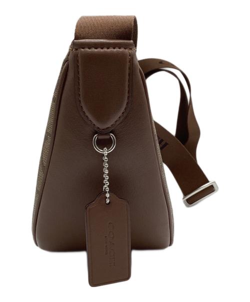 COACH（コーチ）COACH (コーチ) シグネチャーペース ショルダーバッグ ブラウン サイズ:下記参照の古着・服飾アイテム