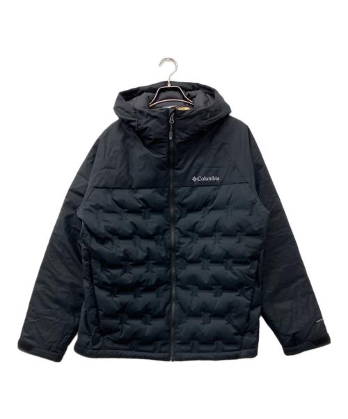 Columbia（コロンビア）Columbia (コロンビア) グランドトレックIIIダウンフーデッドジャケット ブラック サイズ:Lの古着・服飾アイテム