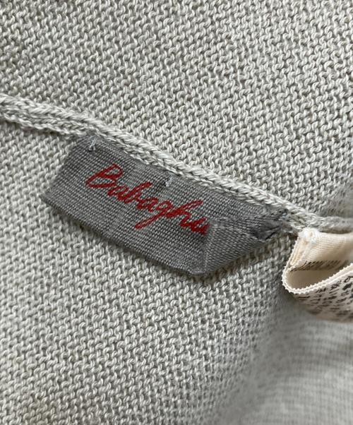 balaghuri（ババグーリ）balaghuri (ババグーリ) コットンカーディガン ベージュ サイズ:Mの古着・服飾アイテム