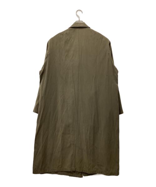 Y's for men（ワイズフォーメン）Y's for men (ワイズフォーメン) 90ｓミリタリーテイストマキシステンカラーコート オリーブ サイズ:Ｌの古着・服飾アイテム