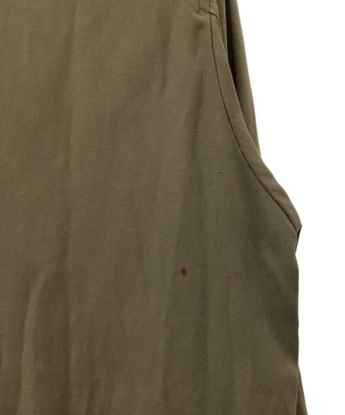 Y's for men（ワイズフォーメン）Y's for men (ワイズフォーメン) 90ｓミリタリーテイストマキシステンカラーコート オリーブ サイズ:Ｌの古着・服飾アイテム