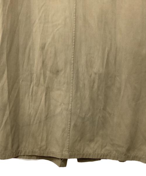 Y's for men（ワイズフォーメン）Y's for men (ワイズフォーメン) 90ｓミリタリーテイストマキシステンカラーコート オリーブ サイズ:Ｌの古着・服飾アイテム