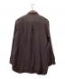 Yohji Yamamoto pour homme (ヨウジヤマモト プールオム) 97AW蝋人形期 レーヨン草刺繍シャツ ブラウン サイズ:Ｍ：40000円