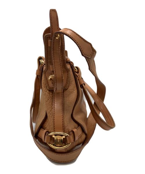 CELINE（セリーヌ）CELINE (セリーヌ) Lirine Large Tote ブラウンの古着・服飾アイテム
