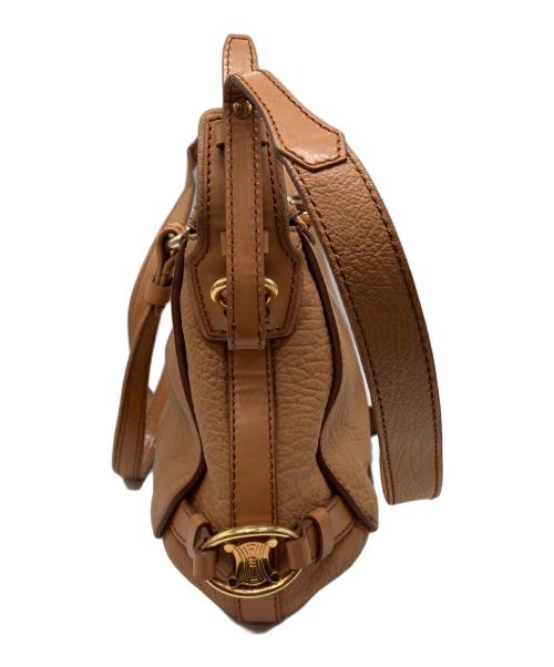 CELINE（セリーヌ）CELINE (セリーヌ) Lirine Large Tote ブラウンの古着・服飾アイテム
