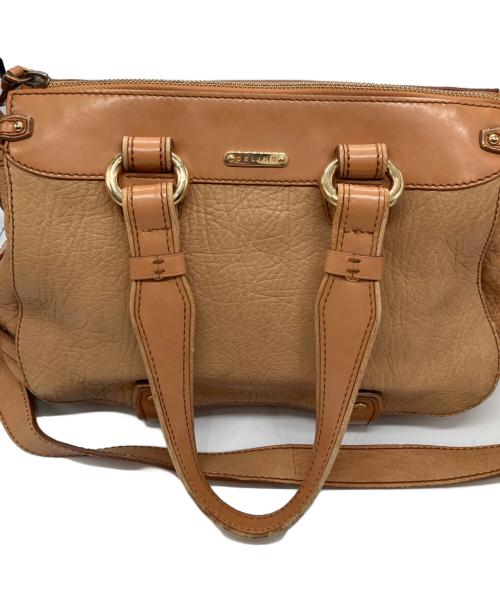 CELINE（セリーヌ）CELINE (セリーヌ) Lirine Large Tote ブラウンの古着・服飾アイテム