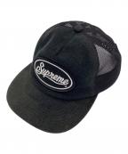 SUPREMEシュプリーム）の古着「Terry Mesh Back 5-Panel」｜ブラック