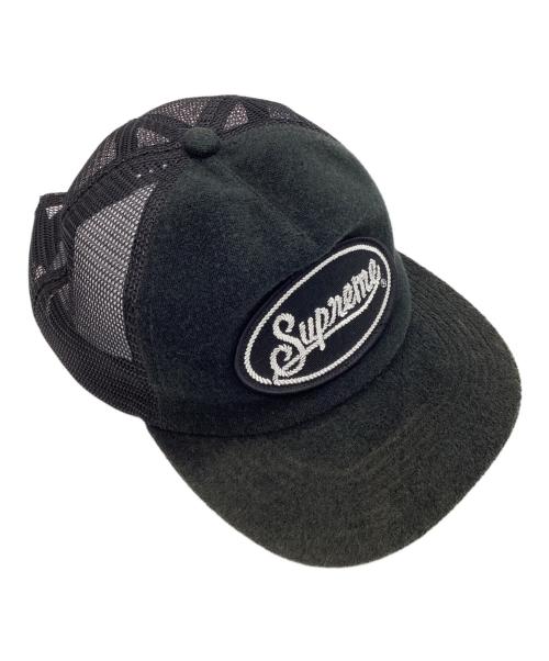SUPREME（シュプリーム）Supreme (シュプリーム) Terry Mesh Back 5-Panel ブラックの古着・服飾アイテム