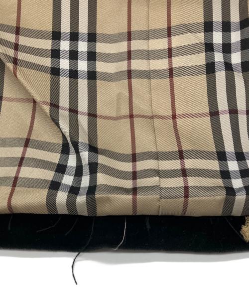 BURBERRY BLACK LABEL（バーバリーブラックレーベル）BURBERRY BLACK LABEL (バーバリーブラックレーベル) ベロアジャケット ブラック サイズ:Ｍの古着・服飾アイテム