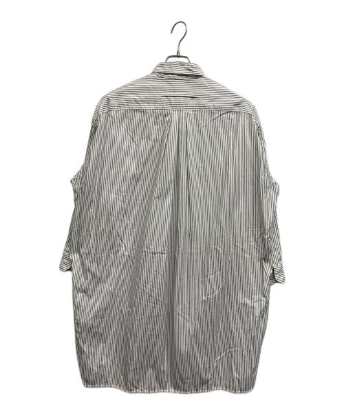 ticca（ティッカ）ticca (ティッカ) ストライプシャツワンピース ホワイト サイズ:Freeの古着・服飾アイテム
