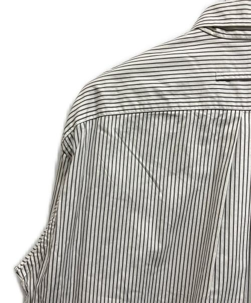 ticca（ティッカ）ticca (ティッカ) ストライプシャツワンピース ホワイト サイズ:Freeの古着・服飾アイテム