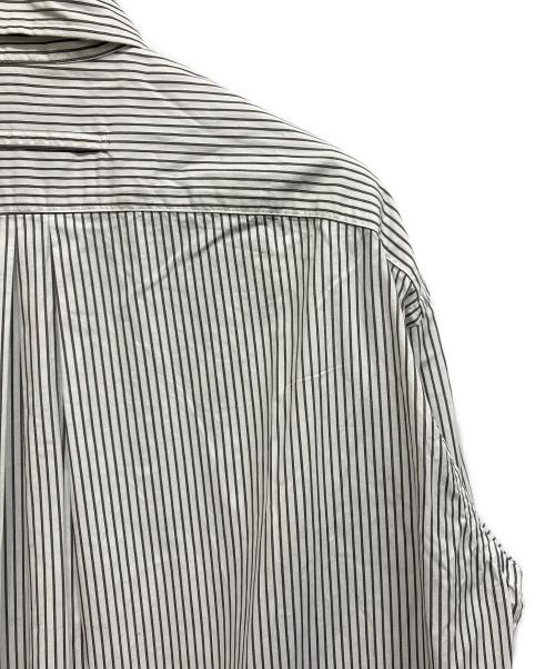 ticca（ティッカ）ticca (ティッカ) ストライプシャツワンピース ホワイト サイズ:Freeの古着・服飾アイテム