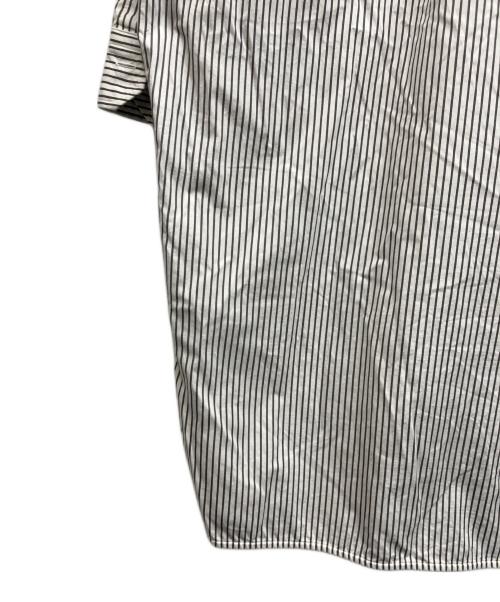 ticca（ティッカ）ticca (ティッカ) ストライプシャツワンピース ホワイト サイズ:Freeの古着・服飾アイテム