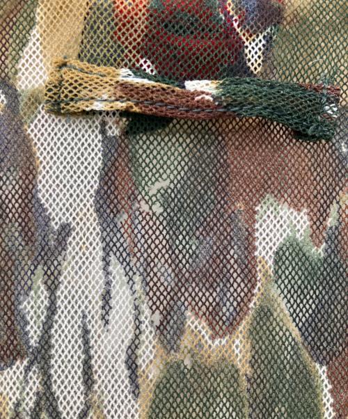 Jean Paul GAULTIER CLASSIQUE（ジャンポールゴルチエクラシック）Jean Paul GAULTIER CLASSIQUE (ジャンポールゴルチエクラシック) ニット切り替えパワーネットカットソー オリーブ サイズ:40の古着・服飾アイテム