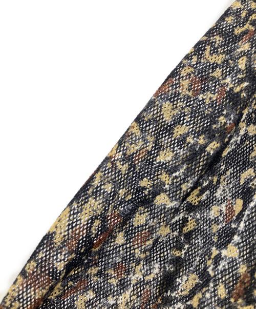 Jean Paul GAULTIER CLASSIQUE（ジャンポールゴルチエクラシック）Jean Paul GAULTIER CLASSIQUE (ジャンポールゴルチエクラシック) ニット切り替えパワーネットカットソー オリーブ サイズ:40の古着・服飾アイテム