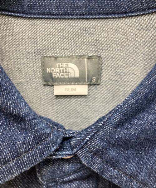 THE NORTH FACE（ザ ノース フェイス）THE NORTH FACE (ザ ノース フェイス) L/S Canterbury Bells Shirt インディゴ サイズ:Sの古着・服飾アイテム