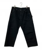 COMOLIコモリ）の古着「21SS コットンダックペインターパンツ」｜ブラック