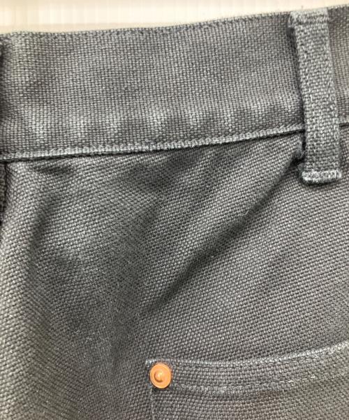 COMOLI（コモリ）COMOLI (コモリ) 21SS コットンダックペインターパンツ ブラック サイズ:Lの古着・服飾アイテム