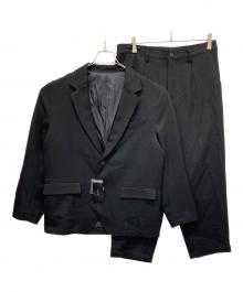 URBAN RESEARCH ROSSO（アーバンリサーチロッソ）の古着「Wool Likeリラックスセットアップ」｜ブラック