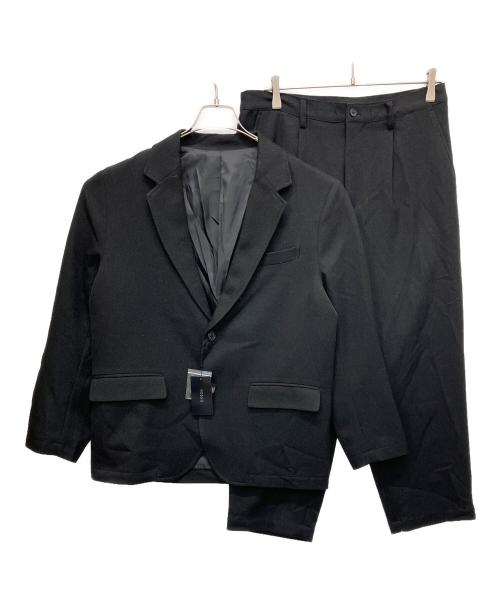 URBAN RESEARCH ROSSO（アーバンリサーチロッソ）URBAN RESEARCH ROSSO (アーバンリサーチロッソ) Wool Likeリラックスセットアップ ブラック サイズ:Mの古着・服飾アイテム