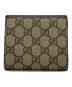 GUCCI (グッチ) コンパクトウォレット ブラック：27000円