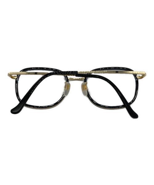 GUCCI（グッチ）GUCCI (グッチ) アイウェア ブラック サイズ:52□20-145の古着・服飾アイテム