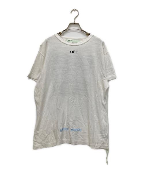 OFFWHITE（オフホワイト）OFFWHITE (オフホワイト) バックプリントTシャツ ホワイト サイズ:Sの古着・服飾アイテム