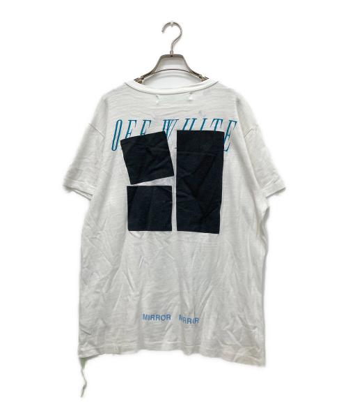 OFFWHITE（オフホワイト）OFFWHITE (オフホワイト) バックプリントTシャツ ホワイト サイズ:Sの古着・服飾アイテム