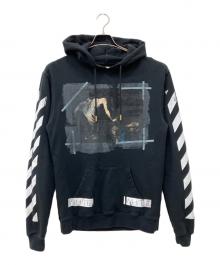 OFFWHITE（オフホワイト）の古着「CARAVAGGIO HOODIE」｜ブラック