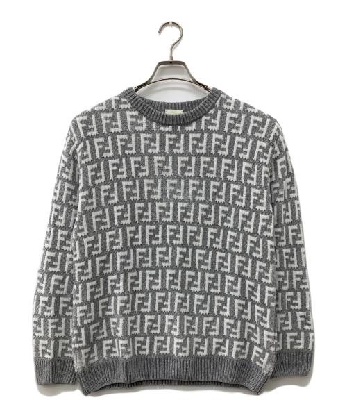 FENDI（フェンディ）FENDI (フェンディ) ロゴニット ライトグレー サイズ:12+の古着・服飾アイテム