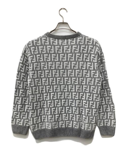 FENDI（フェンディ）FENDI (フェンディ) ロゴニット ライトグレー サイズ:12+の古着・服飾アイテム