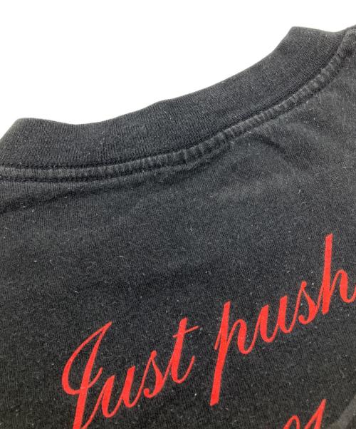 giant（ジャイアント）GIANT (ジャイアント) Aerosmith 2001 worldtour Just Push Play T ブラック サイズ:Mの古着・服飾アイテム