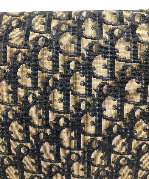 Christian Dior（クリスチャン ディオール）Christian Dior (クリスチャン ディオール) トロッター柄CDロゴショルダーバッグ ブラウン×ネイビー サイズ:下記参照の古着・服飾アイテム