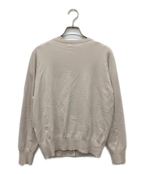 J.PRESS（ジェイプレス）J.PRESS (ジェイプレス) レーヨンエリートストレッチ アンサンブルカーディガン ピンク サイズ:Mの古着・服飾アイテム