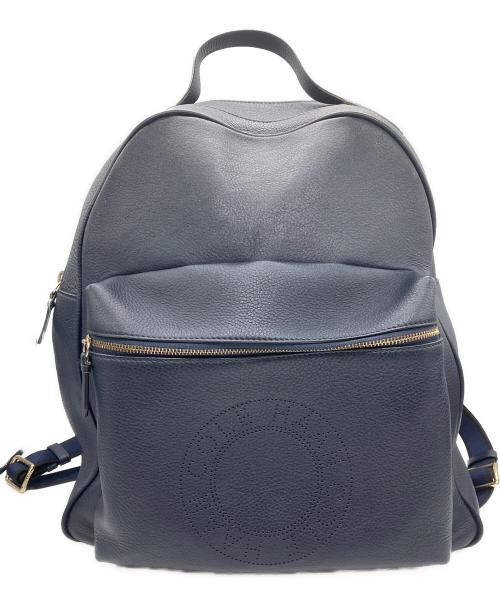 COLE HAAN（コールハーン）COLE HAAN (コールハーン) レザーリュック ネイビーの古着・服飾アイテム