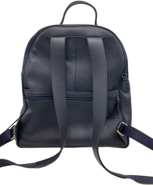 COLE HAAN（コールハーン）COLE HAAN (コールハーン) レザーリュック ネイビーの古着・服飾アイテム