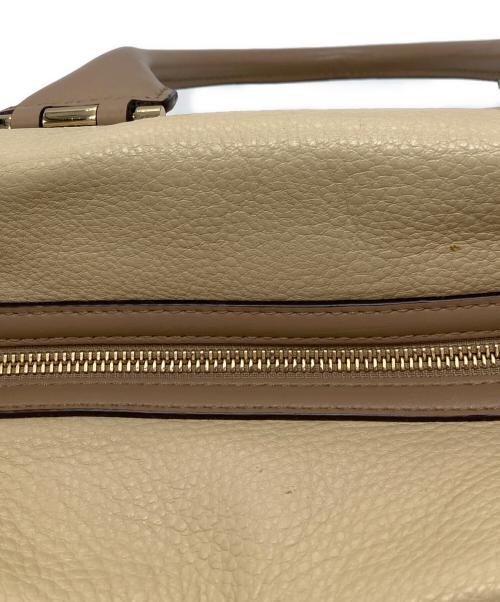 MICHAEL KORS（マイケル・コース）MICHAEL KORS (マイケル・コース) 2WAYショルダーバッグ ベージュの古着・服飾アイテム