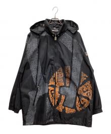 adidas（アディダス）の古着「STREETBALL/万国旗タグナイロンジャケット」｜ブラック