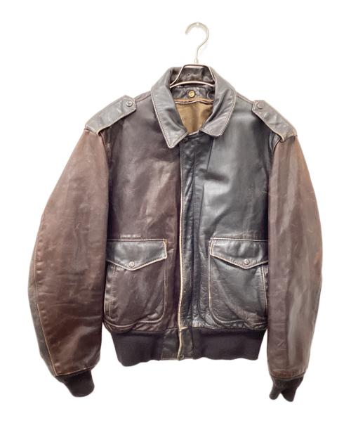 Schott（ショット）Schott (ショット) A-2 Type フライトジャケット ブラウン サイズ:SIZE 42の古着・服飾アイテム
