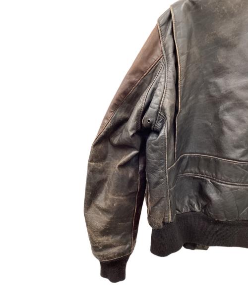 Schott（ショット）Schott (ショット) A-2 Type フライトジャケット ブラウン サイズ:SIZE 42の古着・服飾アイテム