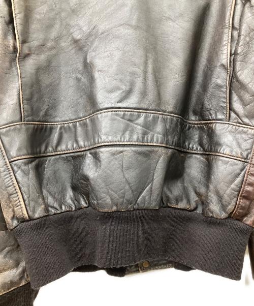 Schott（ショット）Schott (ショット) A-2 Type フライトジャケット ブラウン サイズ:SIZE 42の古着・服飾アイテム