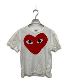 PLAY COMME des GARCONS（プレイコムデギャルソン）の古着「Tシャツ」｜ホワイト