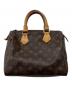 LOUIS VUITTON（ルイ ヴィトン）の古着「M41528 スピーディ25 ハンドバッグ」｜ブラウン