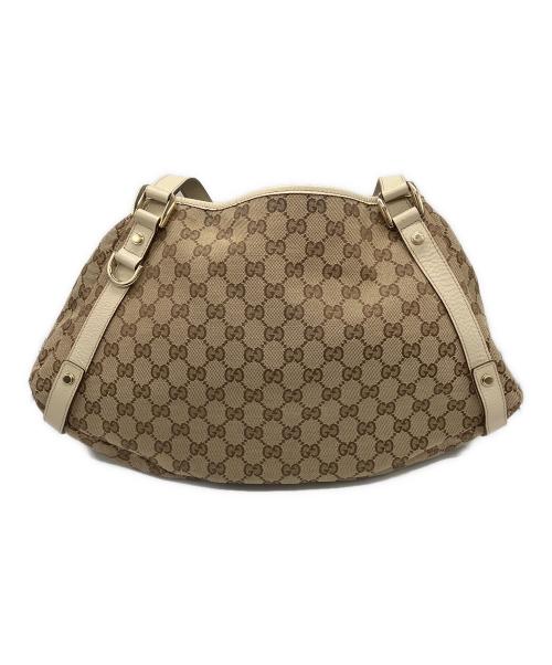 GUCCI（グッチ）GUCCI (グッチ) アビー GGキャンバス トートバッグ ベージュ サイズ:下記参照の古着・服飾アイテム