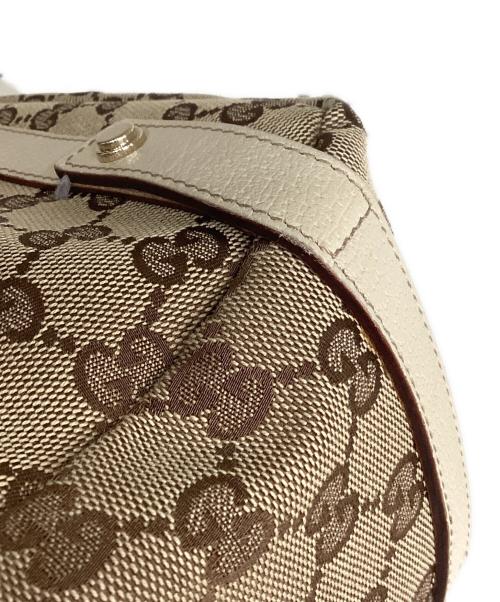 GUCCI（グッチ）GUCCI (グッチ) アビー GGキャンバス トートバッグ ベージュ サイズ:下記参照の古着・服飾アイテム