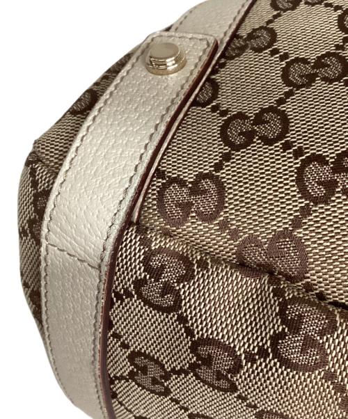 GUCCI（グッチ）GUCCI (グッチ) アビー GGキャンバス トートバッグ ベージュ サイズ:下記参照の古着・服飾アイテム