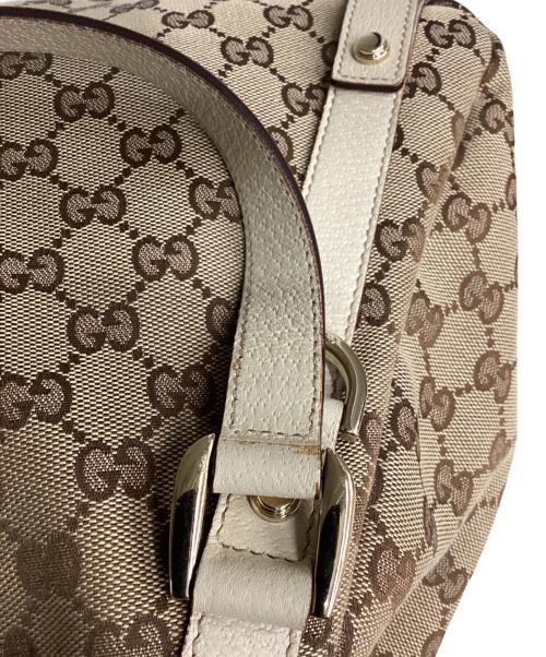 GUCCI（グッチ）GUCCI (グッチ) アビー GGキャンバス トートバッグ ベージュ サイズ:下記参照の古着・服飾アイテム
